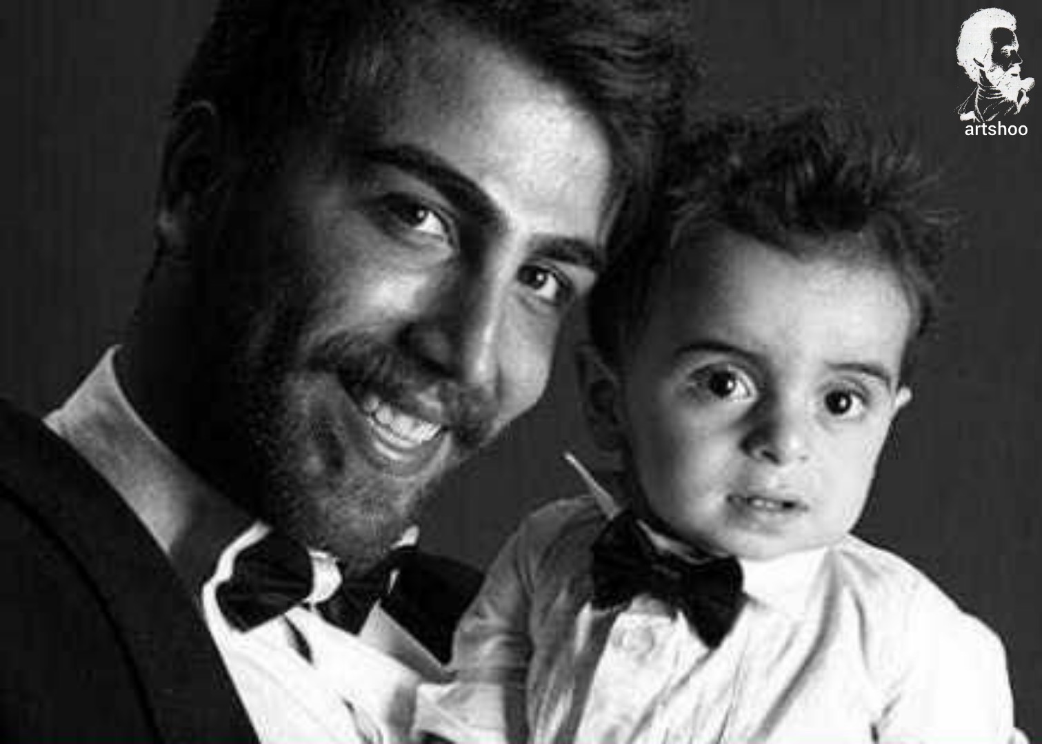 مدل کودک سیاه قلم